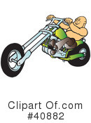 Motorcycle Clipart #40882 by Snowy