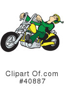 Motorcycle Clipart #40887 by Snowy