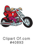 Motorcycle Clipart #40893 by Snowy