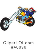 Motorcycle Clipart #40898 by Snowy