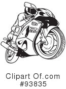 Motorcycle Clipart #93835 by dero