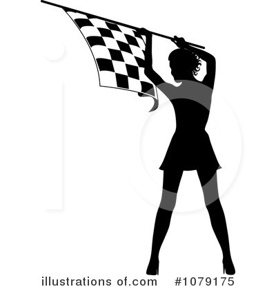 Racing Flag Clipart #1079175 by Pams Clipart