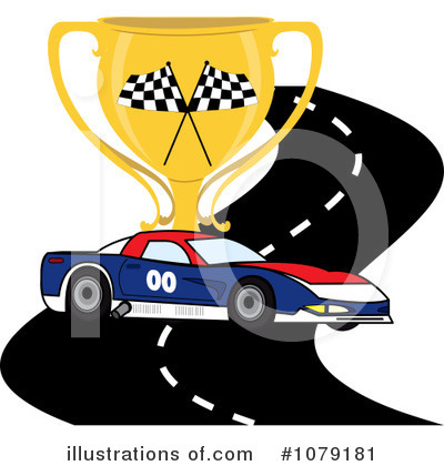 Race Track Clipart #1079181 by Pams Clipart