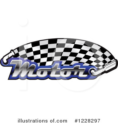 Royalty-Free (RF) Motorsports Clipart Illustration by Vector Tradition SM - Stock Sample #1228297