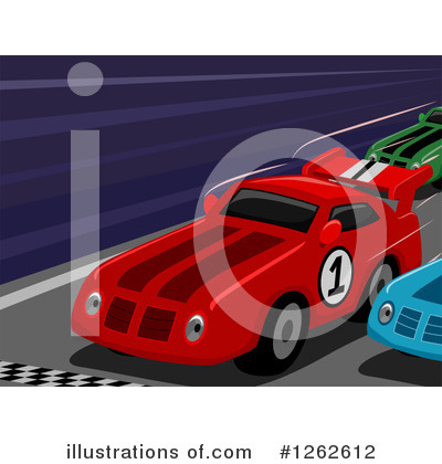 Race Car Clipart #1262612 by BNP Design Studio