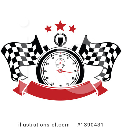 Royalty-Free (RF) Motorsports Clipart Illustration by Vector Tradition SM - Stock Sample #1390431