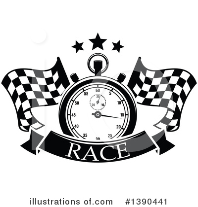 Stopwatch Clipart #1390441 by Vector Tradition SM