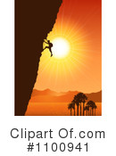 Mountain Climber Clipart #1100941 by KJ Pargeter