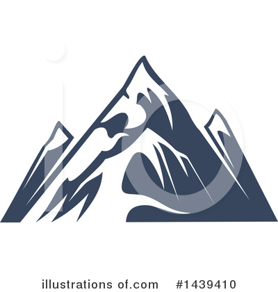 Royalty-Free (RF) Mountain Clipart Illustration by Vector Tradition SM - Stock Sample #1439410
