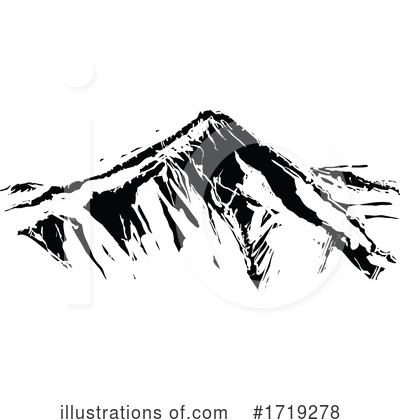 Royalty-Free (RF) Mountain Clipart Illustration by xunantunich - Stock Sample #1719278