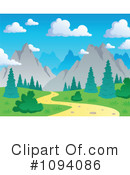 Mountains Clipart #1094086 by visekart