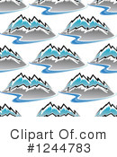 Mountains Clipart #1244783 by Vector Tradition SM