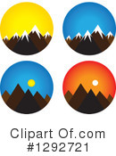 Mountains Clipart #1292721 by ColorMagic