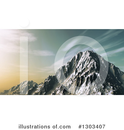 Royalty-Free (RF) Mountains Clipart Illustration by KJ Pargeter - Stock Sample #1303407
