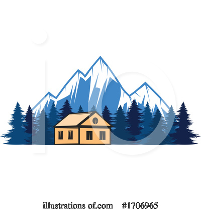 Cabin Clipart #1706965 by Vector Tradition SM