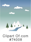 Mountains Clipart #74008 by Pams Clipart
