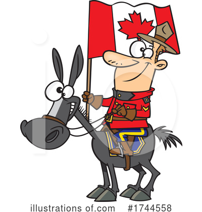 Mountie Clipart #1744558 by toonaday
