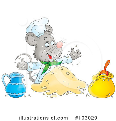 Royalty-Free (RF) Mouse Clipart Illustration by Alex Bannykh - Stock Sample #103029