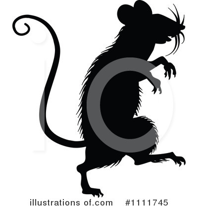 Royalty-Free (RF) Mouse Clipart Illustration by Prawny Vintage - Stock Sample #1111745