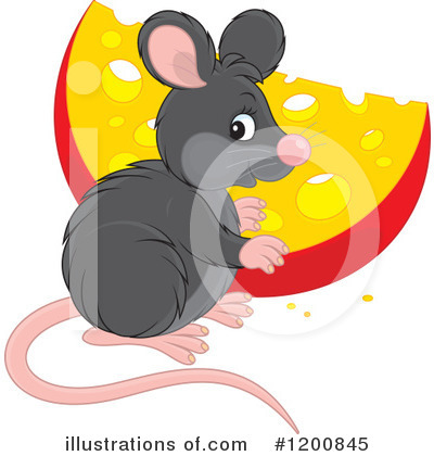 Royalty-Free (RF) Mouse Clipart Illustration by Alex Bannykh - Stock Sample #1200845