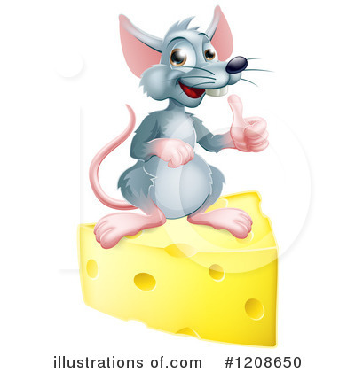 Royalty-Free (RF) Mouse Clipart Illustration by AtStockIllustration - Stock Sample #1208650