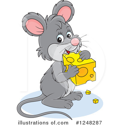 Royalty-Free (RF) Mouse Clipart Illustration by Alex Bannykh - Stock Sample #1248287