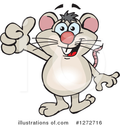 Mouse Clipart #1272716 by Dennis Holmes Designs