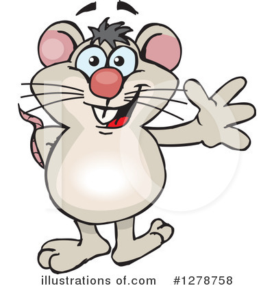 Royalty-Free (RF) Mouse Clipart Illustration by Dennis Holmes Designs - Stock Sample #1278758