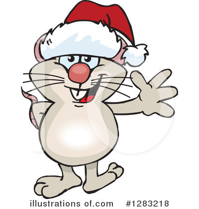 Royalty-Free (RF) Mouse Clipart Illustration by Dennis Holmes Designs - Stock Sample #1283218