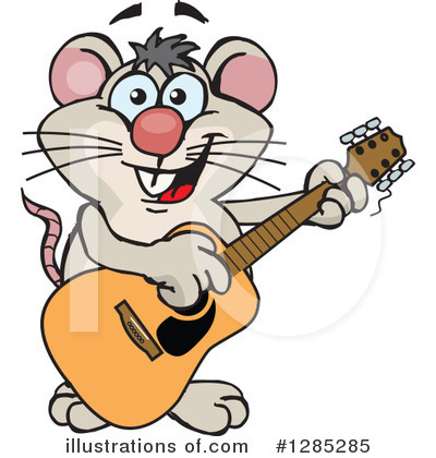 Royalty-Free (RF) Mouse Clipart Illustration by Dennis Holmes Designs - Stock Sample #1285285