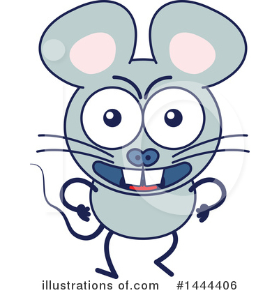 Mouse Clipart #1444406 by Zooco