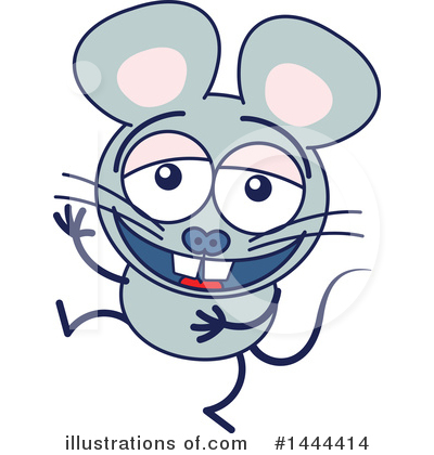 Royalty-Free (RF) Mouse Clipart Illustration by Zooco - Stock Sample #1444414