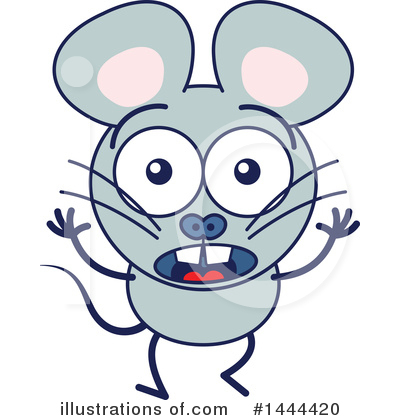 Mouse Clipart #1444420 by Zooco