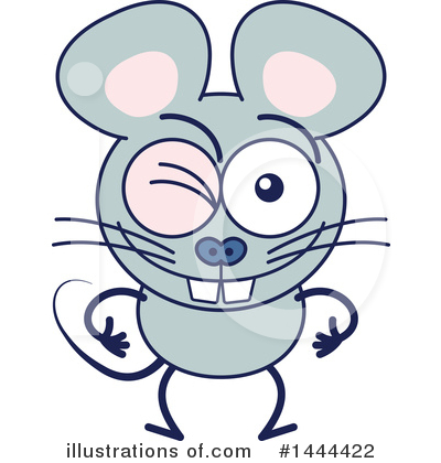 Royalty-Free (RF) Mouse Clipart Illustration by Zooco - Stock Sample #1444422