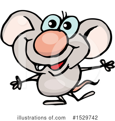Royalty-Free (RF) Mouse Clipart Illustration by Dennis Holmes Designs - Stock Sample #1529742