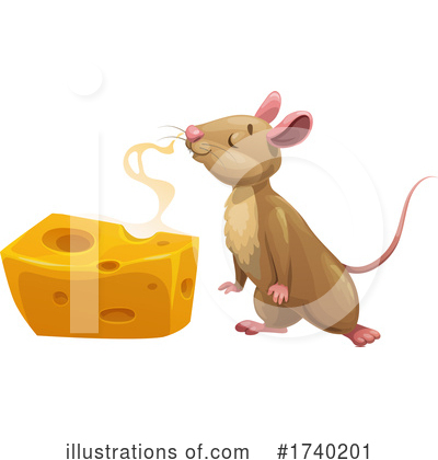 Mouse Clipart #1740201 by Vector Tradition SM