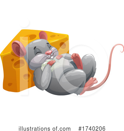 Mouse Clipart #1740206 by Vector Tradition SM