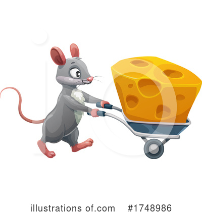 Mouse Clipart #1748986 by Vector Tradition SM