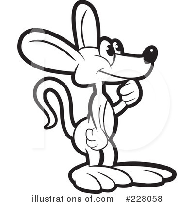 Royalty-Free (RF) Mouse Clipart Illustration by Lal Perera - Stock Sample #228058