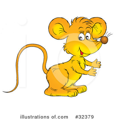 Royalty-Free (RF) Mouse Clipart Illustration by Alex Bannykh - Stock Sample #32379