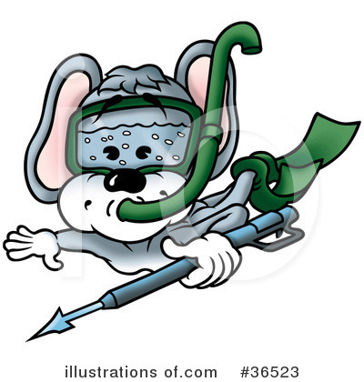 Royalty-Free (RF) Mouse Clipart Illustration by dero - Stock Sample #36523