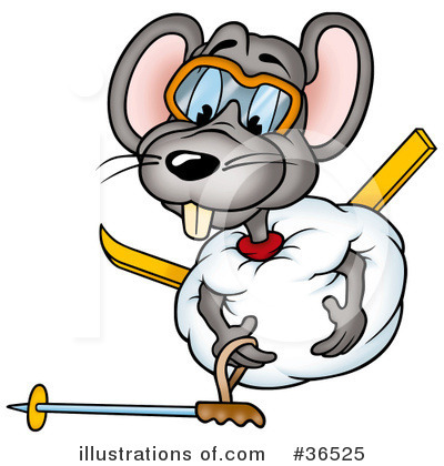 Royalty-Free (RF) Mouse Clipart Illustration by dero - Stock Sample #36525