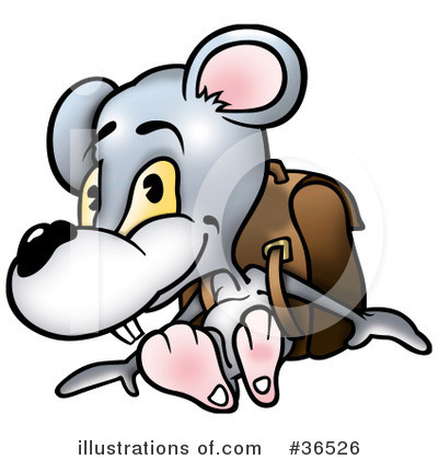 Royalty-Free (RF) Mouse Clipart Illustration by dero - Stock Sample #36526
