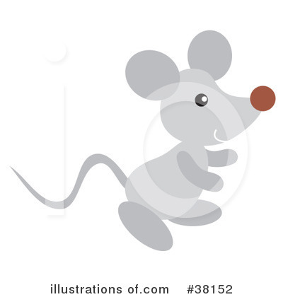 Royalty-Free (RF) Mouse Clipart Illustration by Alex Bannykh - Stock Sample #38152