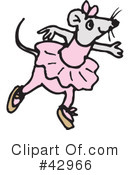 Mouse Clipart #42966 by Dennis Holmes Designs
