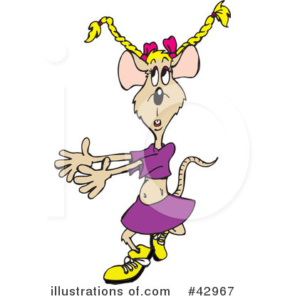 Mouse Clipart #42967 by Dennis Holmes Designs