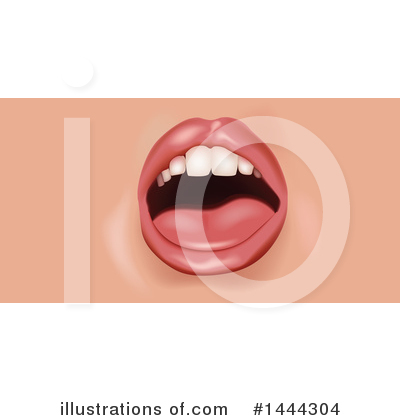 Royalty-Free (RF) Mouth Clipart Illustration by dero - Stock Sample #1444304