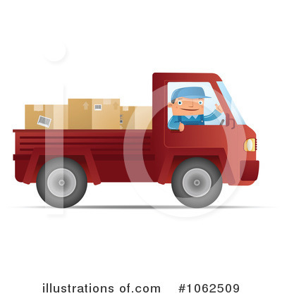 Royalty-Free (RF) Mover Clipart Illustration by Qiun - Stock Sample #1062509