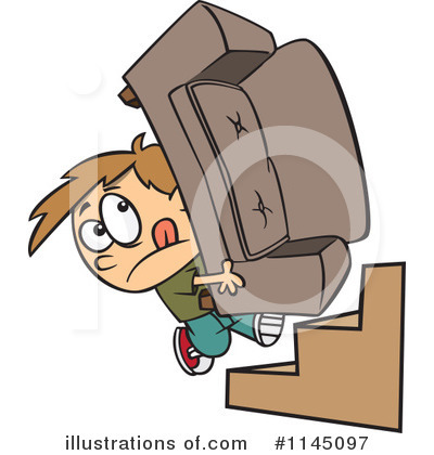 Movers Clipart #1145097 by toonaday