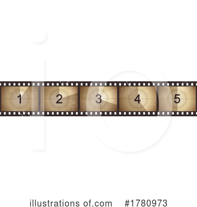 Film Strip Clipart #1780973 by Vector Tradition SM